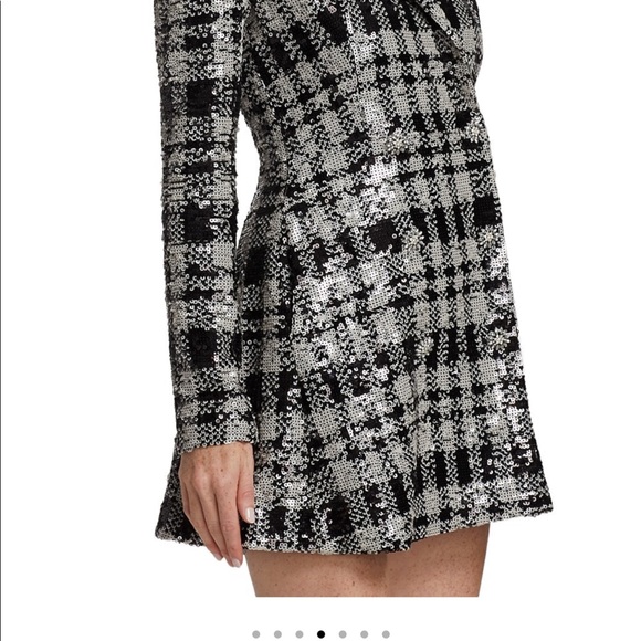 Rotate Newton sequin blazer dress nwt 0 - Picture 4 of 9